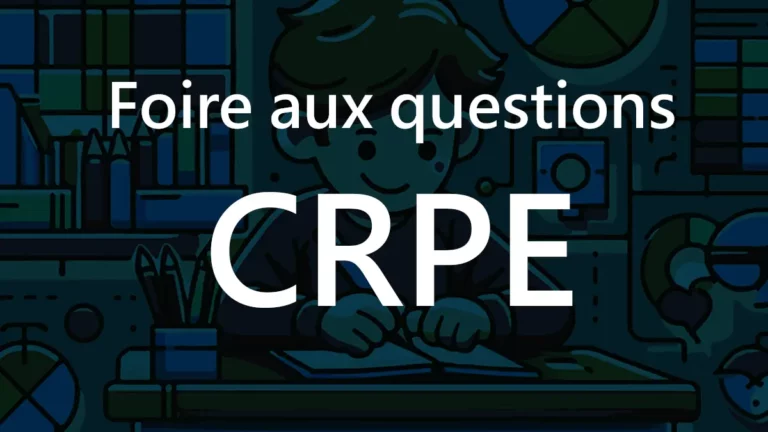 crpe foire aux questions