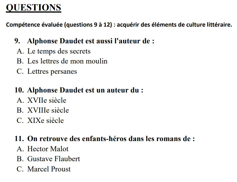 exemple annale test entree master meef premier degre ex2