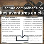 Thème des magasins / commerces : textes PDF cycle 2 – Pack 4 – Apprendre le français