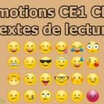 Émotions 5 textes courts de lecture à imprimer PDF et ressources EMC