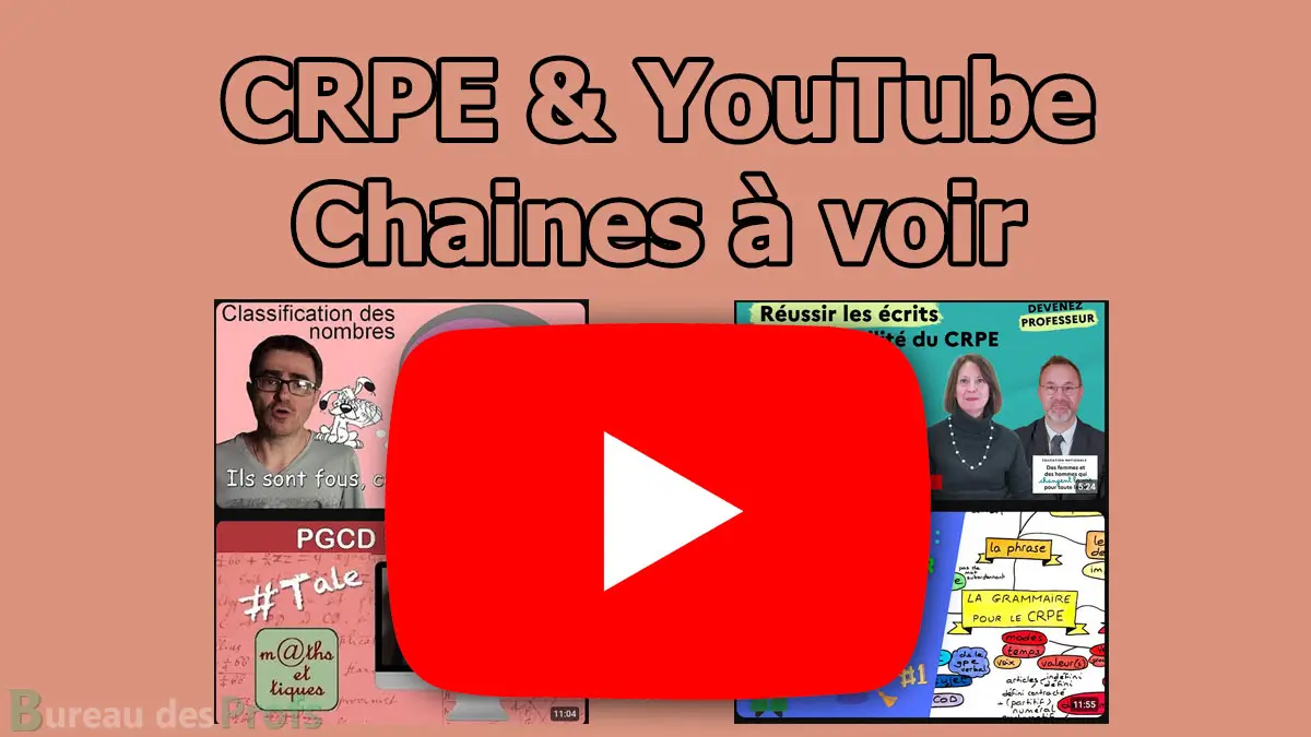 You are currently viewing 9 chaines YouTube conseillées pour réviser le CRPE efficacement