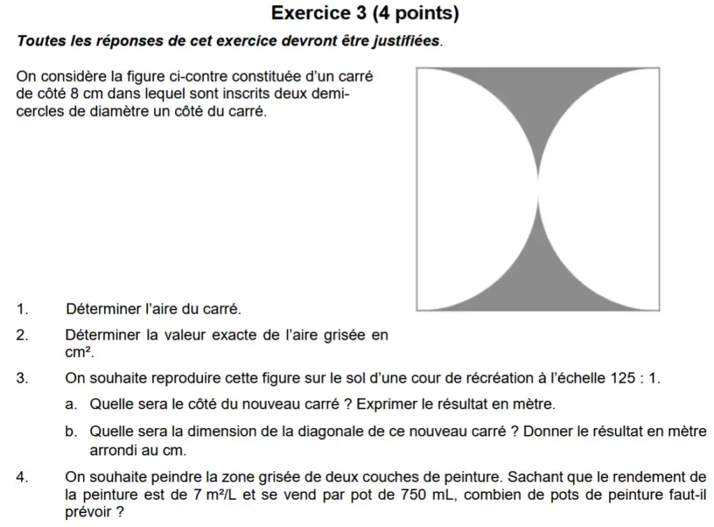 CRPE 1001 exercices mathématiques : extraits de sujets et DNB - Avec corrigés et CRPE BAC +3 50 CRPE BAC3 EXERCICES PDF et corriges 3