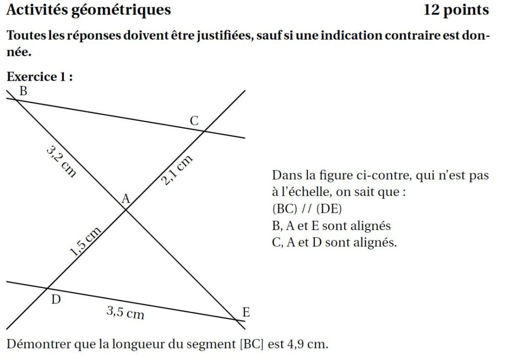 CRPE geometrie thales