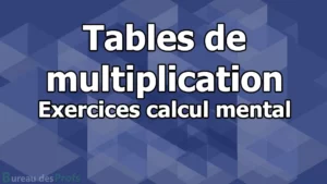 Lire la suite à propos de l’article Multiplication Table de 2 : Exercice CE1 CE2 – Calcul mental avec chronomètre