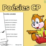 Poésies CP à imprimer : Périodes 1 à 5 – école, saisons… Poèmes PDF