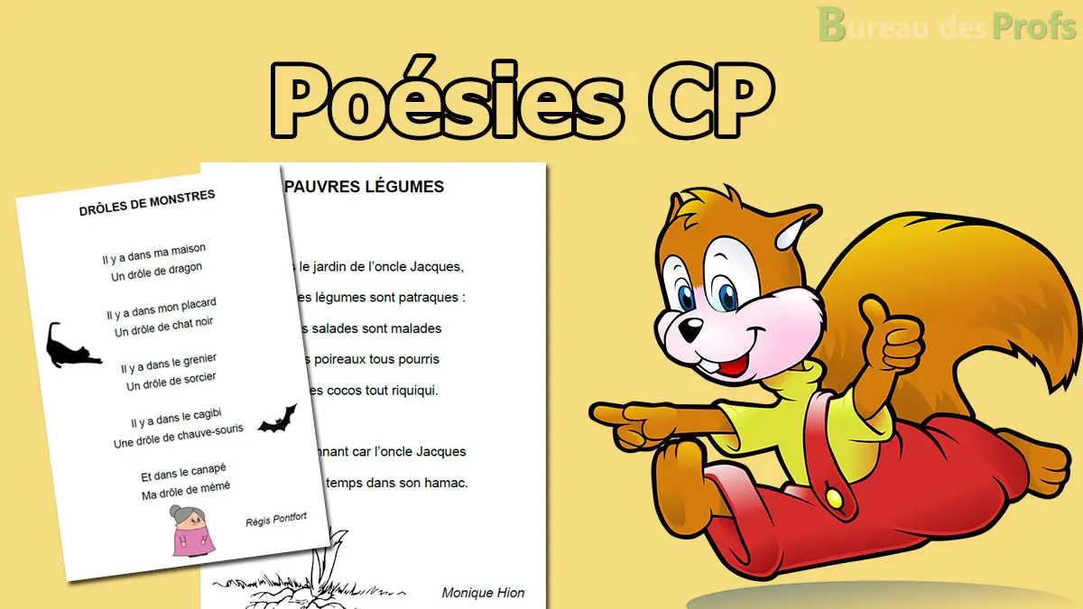 You are currently viewing Poésies CP à imprimer : Périodes 1 à 5 – école, saisons… Poèmes PDF