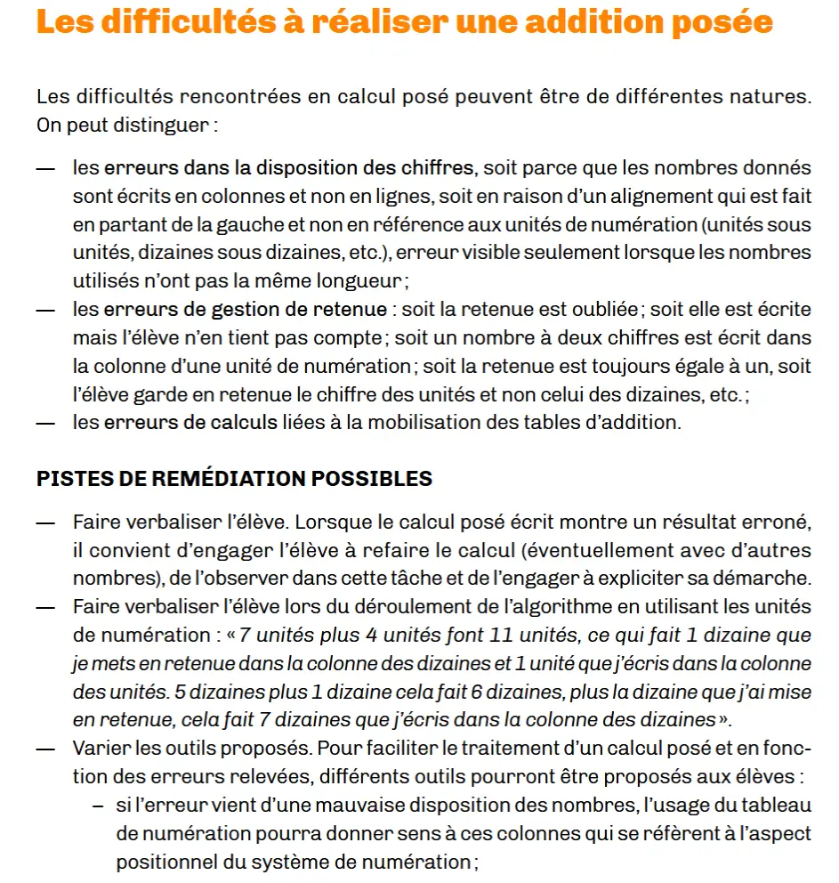 Additions posées exercices avec retenues à imprimer CP CE1 CE2 CM1 CM2 3 additions posées CP didactique pédagogie