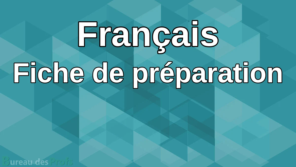 You are currently viewing La dérivation lexicale (CE-CM) – Fiche de préparation séquence