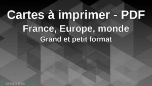 Lire la suite à propos de l’article Carte à imprimer et à compléter : France, Europe, monde (CE1, CE2, CM1, CM2) – PDF – Cartes vierges